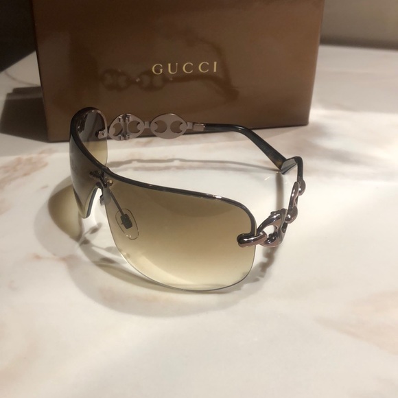 Gucci Accessories - GUCCI Semi Rimless Marina Sunglasses gg2772/S